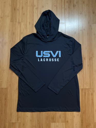 USVI Lacrosse Lightweight Hoodie L