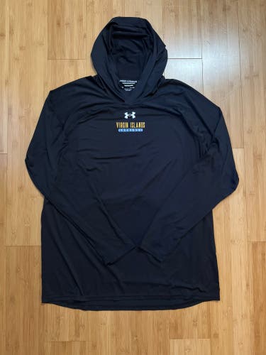 USVI Lacrosse Lightweight Under Armour Hoodie L