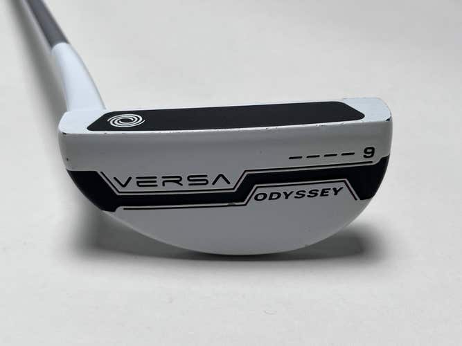 LEFTY Odyssey Versa 9 White Black White Putter 35" Mens LH