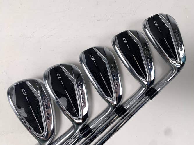 TaylorMade Qi Iron Set 5-PW KBS Max MT 85g Regular Steel Mens RH No 8 iron