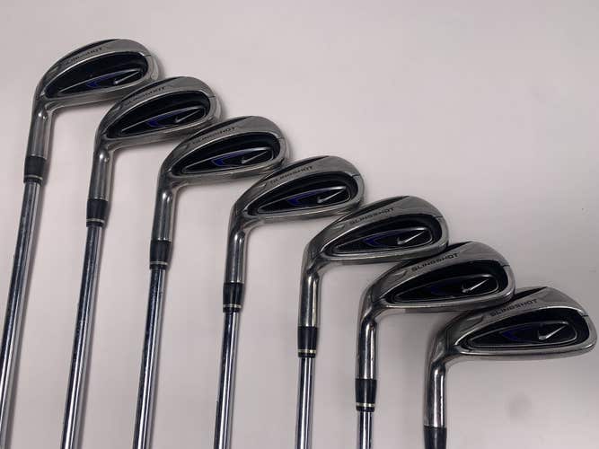 LEFTY Nike Slingshot 2010 Iron Set 4-PW Uniflex Steel Mens LH