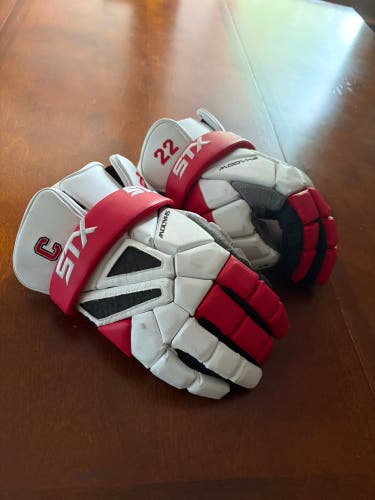STX Shadow Lacrosse Gloves (Used) - EXCELLENT CONDITION