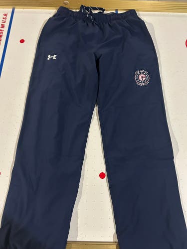 NJ Colonials Blue Large Men's Under Armour Pants (Used)