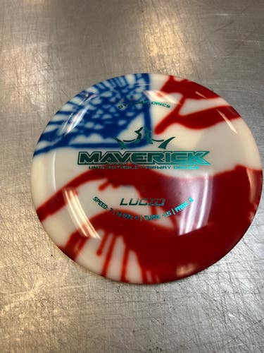 Used Dynamic Discs Maverick Disc Golf Driver White 11339-s000197615