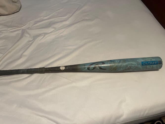 2025 Rawlings Clout AI Alloy BBCOR Certified Bat (-3) 31 oz 34" (Used)