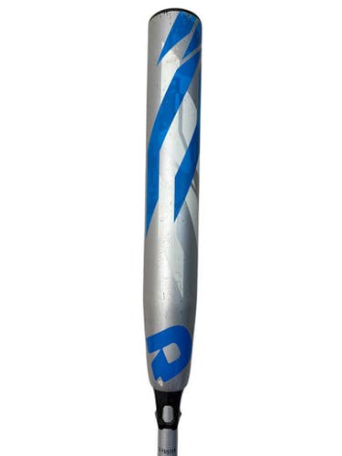 Used Demarini 2019 Cf Zen Cfss-19 29 18 -11 Fastpitch Bat - Grey And Royal Blue 11835-s000202824