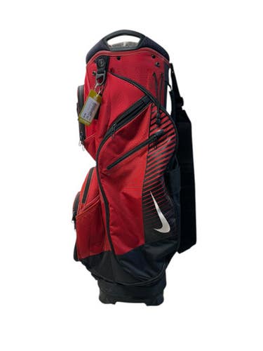 Used Nike Cart Bag Mens Cart Bag Black And Red 11835-s000202769