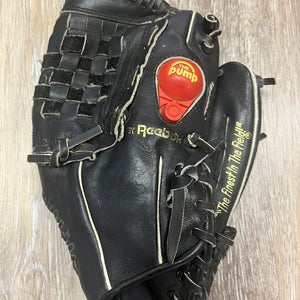 Rawlings “The Pump” by Reebok Black Baseball Glove Mitt RPG2B RHT Vintage 90s