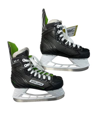 Used Bauer Xls Junior Hockey Skate Grey Junior 01 11835-s000202864