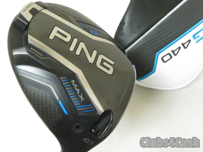PING G440 Max Driver 10.5 Mitsubishi Tensei 1K Black 65 X-Flex +Cover