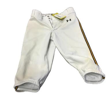 Used Under Armour 1374380 Bb Sb Pant Boys White Md 11730-s000068854