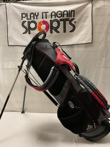 Used 4 Way Stand Bag Mens Stand Bag Grey 11490-s000268034