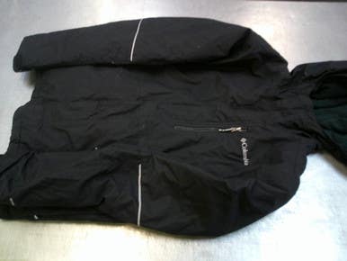 Used Columbia Outerwear Heavy Jacket Y Black Lg 11339-s000197746