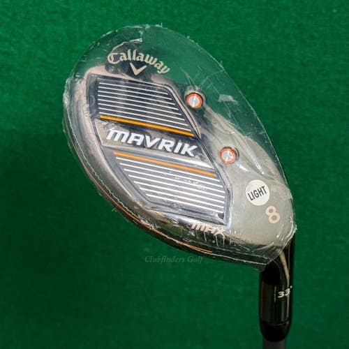 NEW! Callaway Mavrik Max 33 8 Hybrid Project X Catalyst 55 5.0 Graphite Seniors