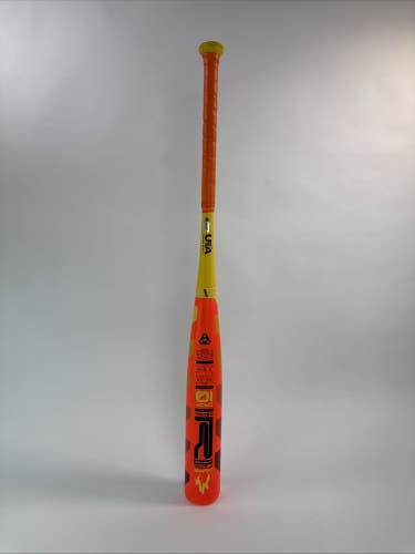 Easton Hype Fire USA 2025 Baseball Bat 2 5/8 Red Orange Yellow 32" 22 Oz #B43