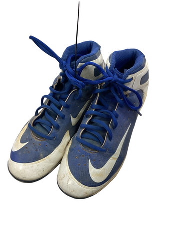 Used Nike Hurache Bb Sb Cleats Royal Blue Junior 05.5 11613-s000175119
