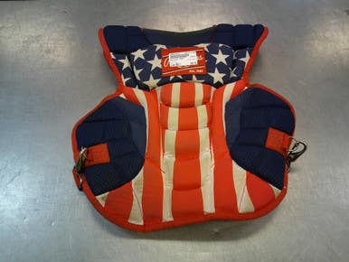 Used Rawlings Chest Catchers Chest Protector Red Adult 11339-s000197827