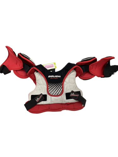 Used Bauer Vapor Lil Rookie Youth Shoulder Pads Md 11613-s000175272