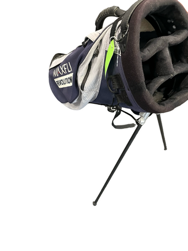 Used Maxfli 4 Way Stand Bag Mens Stand Bag Navy Blue 11682-s000125831