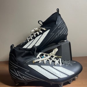 Adidas Adizero Impact II Rodeo Football Cleats Men's Size 12.5 Black JQ1382 NWT