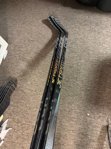 Senior CCM JetSpeed FT7 Pro Left Hand Hockey Stick P29 80 Flex Pro Stock (New)