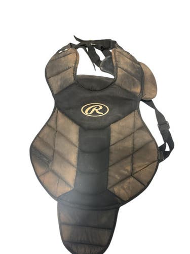 Used Rawlings Black Chest Protector Catchers Chest Protector Black Youth 11834-s000045082
