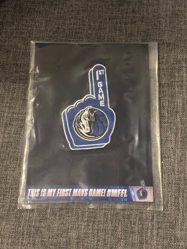 Dallas Mavericks NBA My 1st Game Patch New