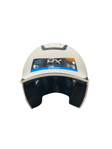 Used Champro White Helmet 6.5-7 Batting Helmet No Mask White Md 11834-s000045142
