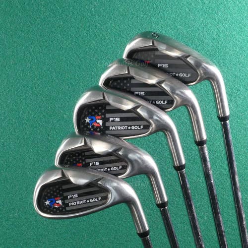 Patriot Golf F15 12-Piece Complete Golf Club Set (No 8 Iron)