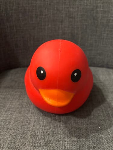 Sunny Days Red Squishy Duck Squeezy Fidget Toy New