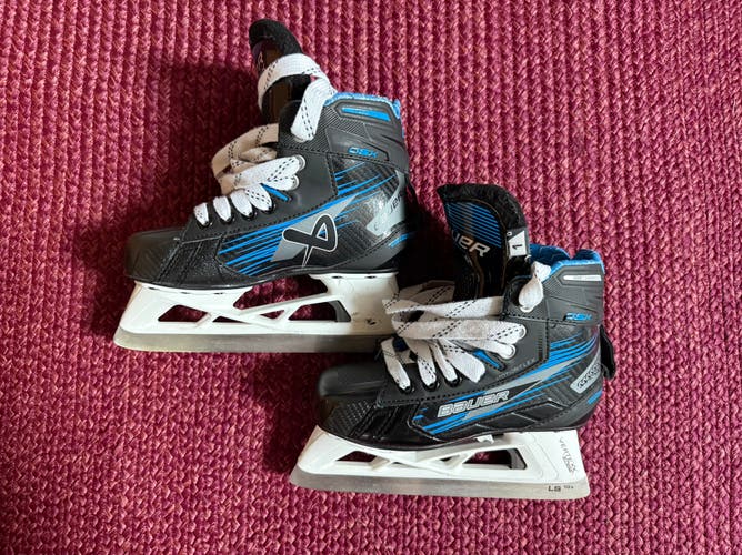 2024 Bauer GSX Hockey Goalie Skates Regular Width Size 1 (Used)