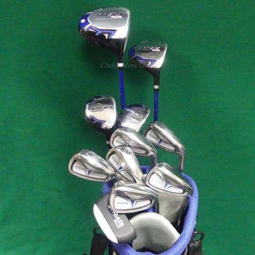 Callaway Strata Plus 11-Piece Complete Club Set w/ Matching Stand Bag