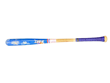 Used D-bat Pro Stock Bb Sb Wood Bat Royal Blue 32 1 2" 11613-s000175795