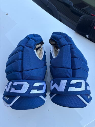 CCM Tacks 4 Roll Pro Gloves 14" (New)