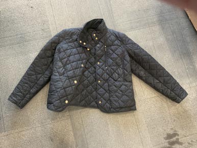 Used Outerwear Heavy Jacket W Navy Blue Sm 11614-s000229590
