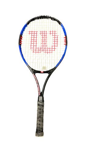 Used Wilson Matchpoint Adult Tennis Racquet Navy Blue 4 1 4" 11859-s000028000