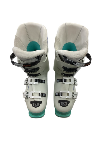 Used Salomon Xmax 90 W Womens Dh Ski Boot White 240 Mp - J06 - W07 11613-s000175961