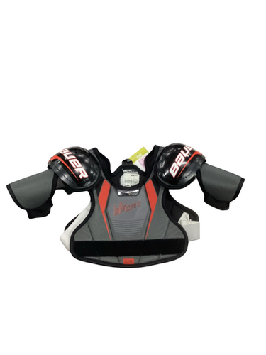 Used Bauer Lil Sport Youth Shoulder Pads Lg 11613-s000176016