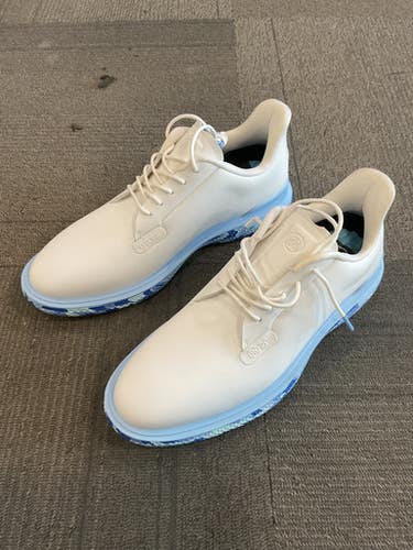 Used Mens Golf Shoes White Senior 9.5 11614-s000230018
