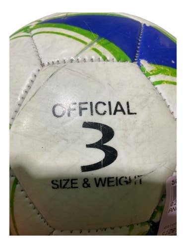 Used Anokey All Size Soccer Ball White 3 11847-s000032573