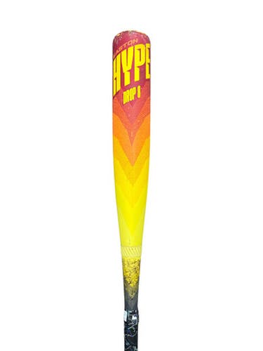 Used 2024 Easton Hype Fire Eut4hyp8 30 22 -8 Usssa 2 3 4” Bat - Yellow And Orange 11835-s000204336