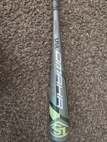 2020 Louisville Slugger Omaha 5 Alloy USABat Certified Bat (-10) 27" (Used)