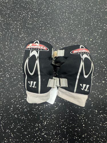 Used Warrior Adrenaline 6.0 Lacrosse Arm Pads Guards Black Xs 11849-s000035674