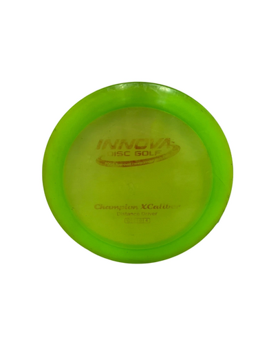Used Innova Champion Xcaliber 169g Disc Golf Driver Green 11692-s000146193