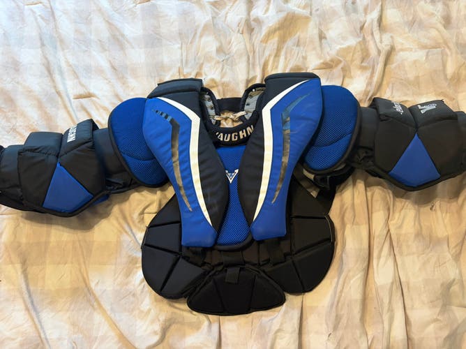 Large Vaughn Velocity V6 Goalie Chest Protector (Used)