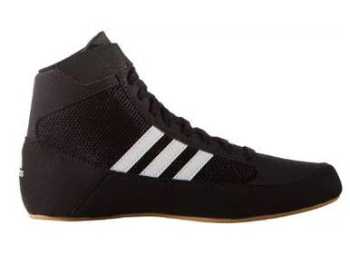 New Adidas Size 1.5 Hvc2 Blk Wht Wrestling Shoes 11860-adiaq3327150