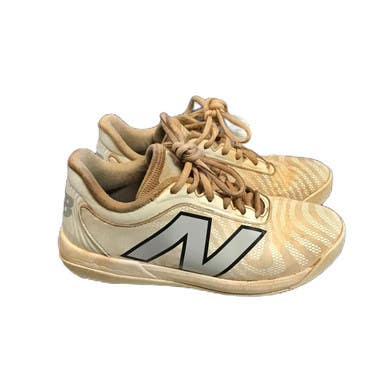 Used New Balance Baseball Cleats White Junior 04 11730-s000069479