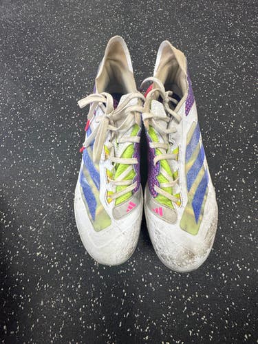 Used Adidas Adizero Impact Tpu Bb Sb Cleats White Senior 9.5 11849-s000036502