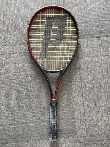 Used Prince Titanium Integra 450pl Adult Tennis Racquet Black 4 1 2" 11614-s000230383