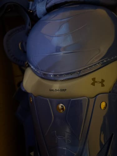 Blue Under Armour Pro series Catcher's Set (New)